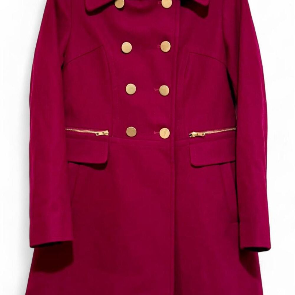 Dkny Women's Pink and Purple Coat